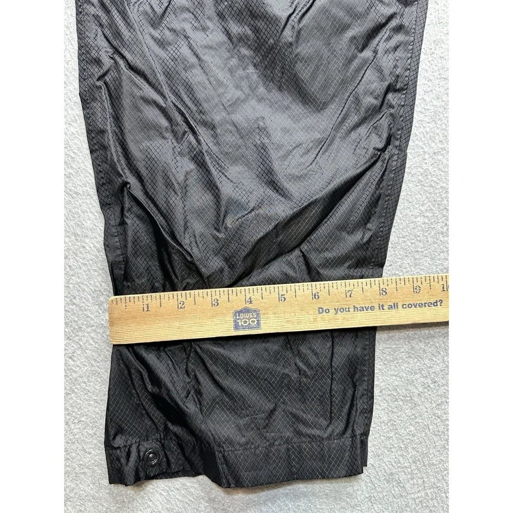 Stearns Dry Wear Pants Adult Medium Black Windbreaker Straight Joggers Mens